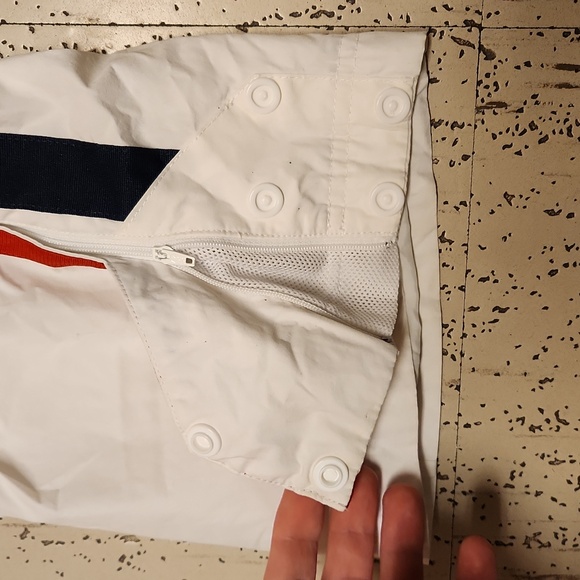 Nike Swoosh Striped Embroidered Track Pants Vintage Y2K - Picture 4 of 16